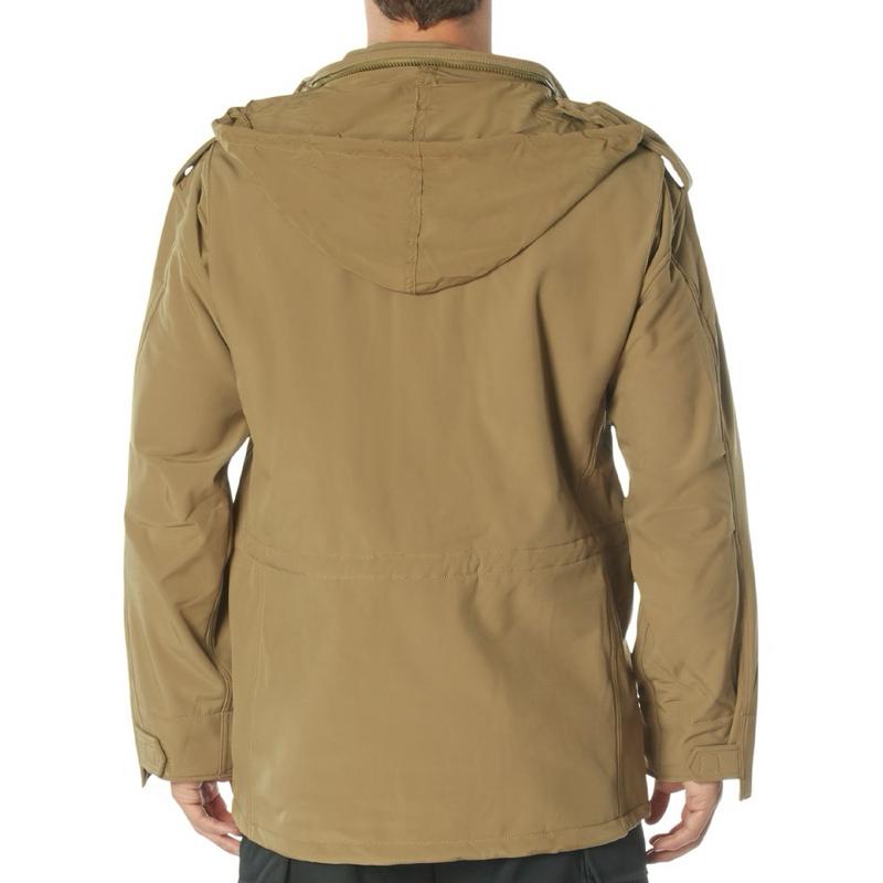 Rothco Soft Shell Tactical M-65 Field Jacket - Colors Olive Drab, Coyote Brown, Black Menswear Coat