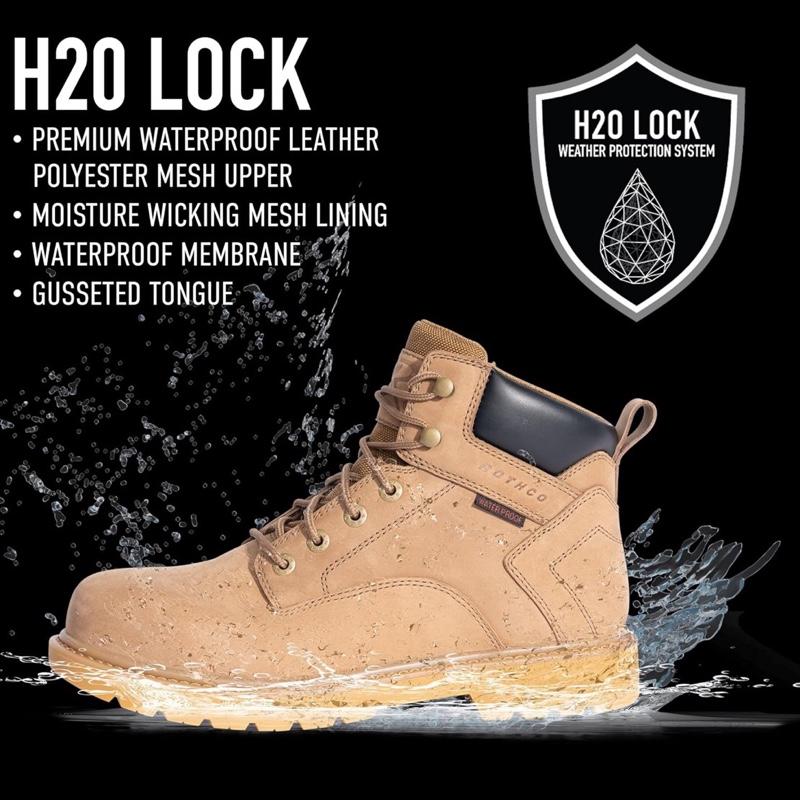 Rothco Tradesman 6 Inch Work Boots Brown - Comfort Footwear Walking Workwear Boot