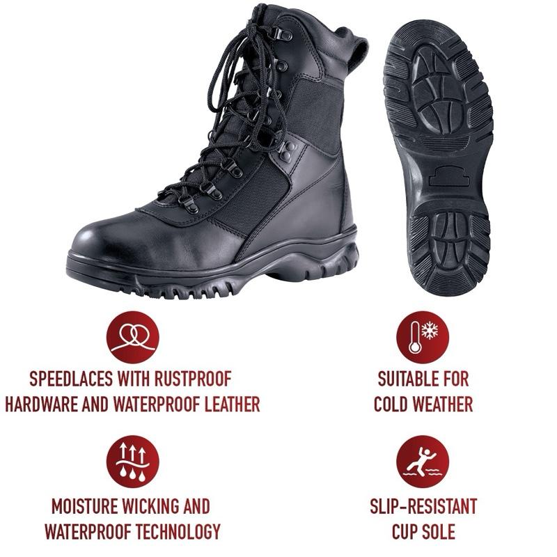 Rothco Forced Entry Waterproof Tactical Boots - 8 Inch Comfort Footwear Boot