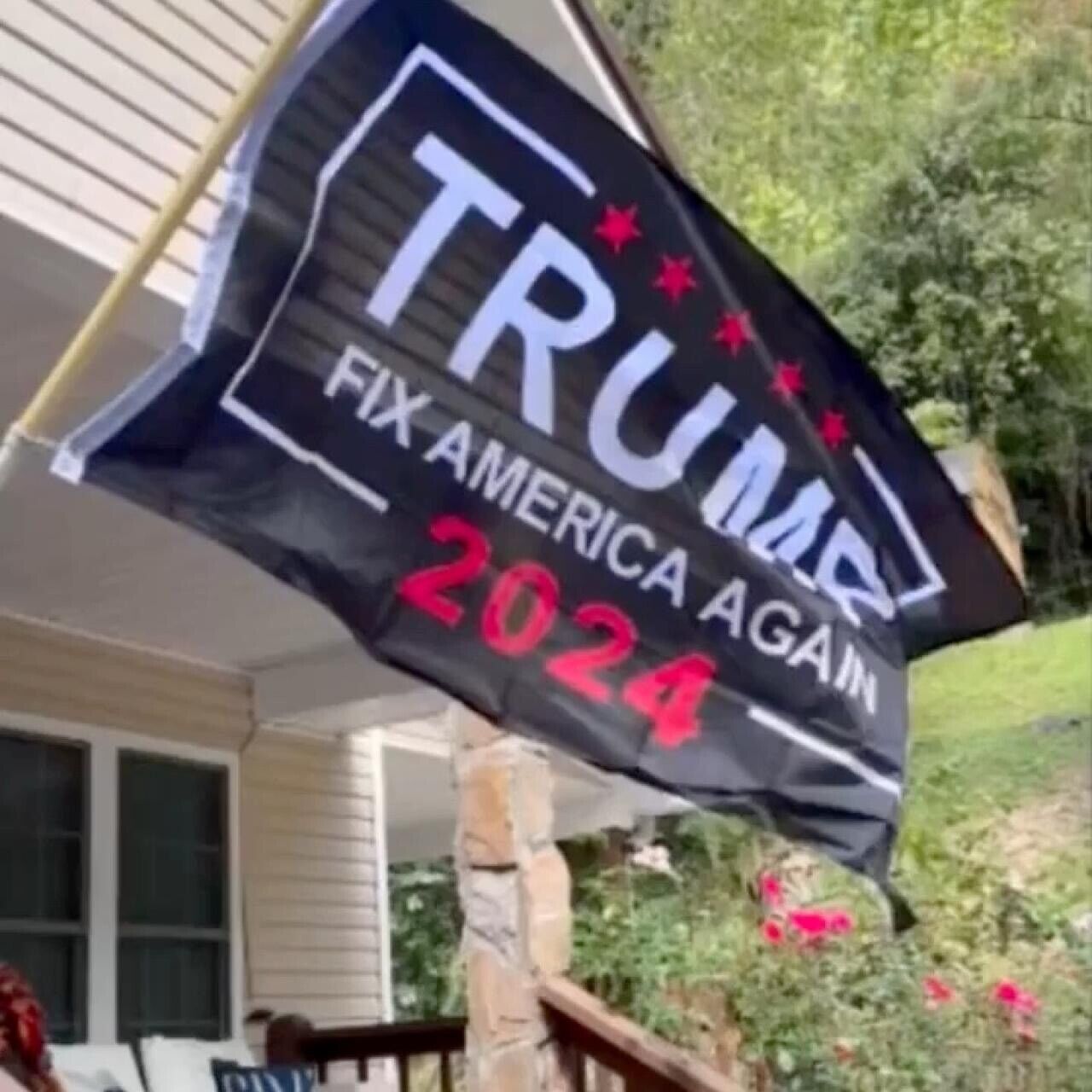 Trump 2024 Fix America Again Flag 3x5 Ft Outdoor Fade Resistant