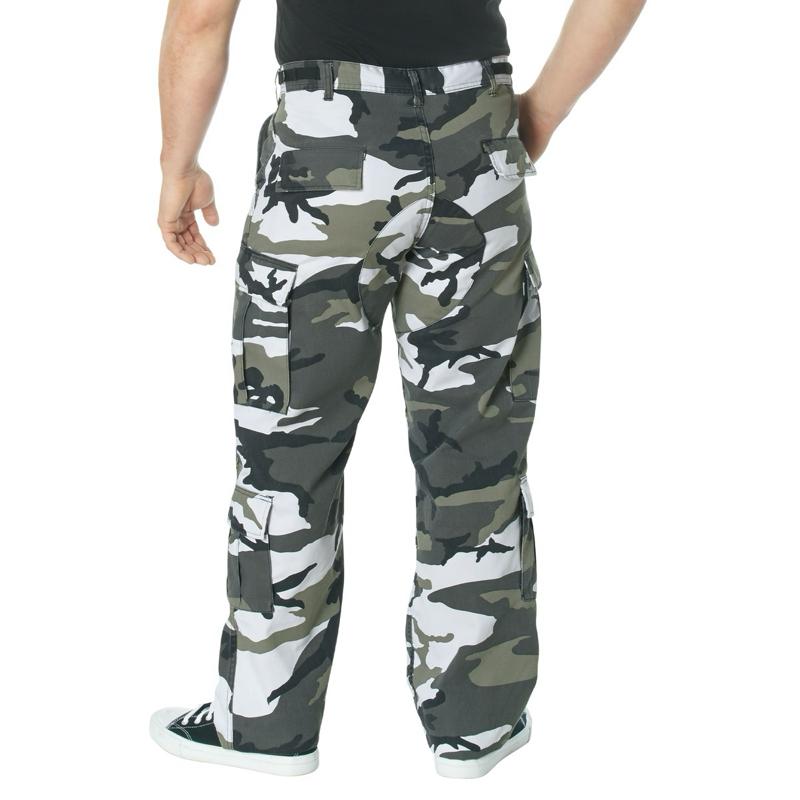 Rothco Men’s Vintage Paratrooper Cargo Fatigue Pants Tiger Stripe Camo - Menswear Trouser