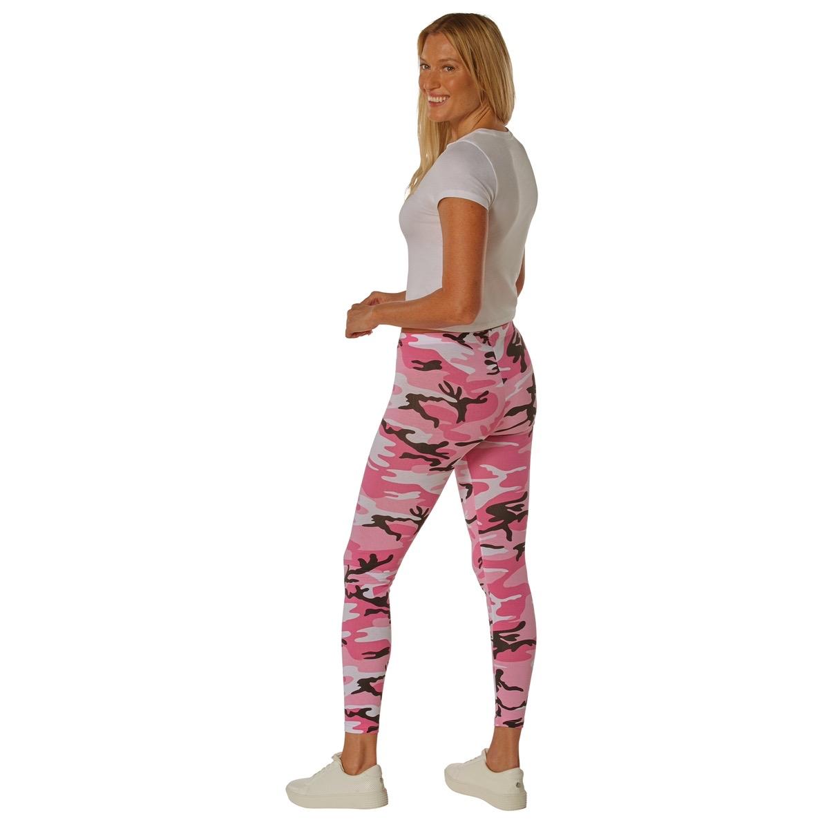 Rothco Women's Camo Leggings - Bottoms for Women - Womenswear Rothco Women's Camo Leggings, Cotton Spandex Form Fitting Perfect Fashion Legging Pants
