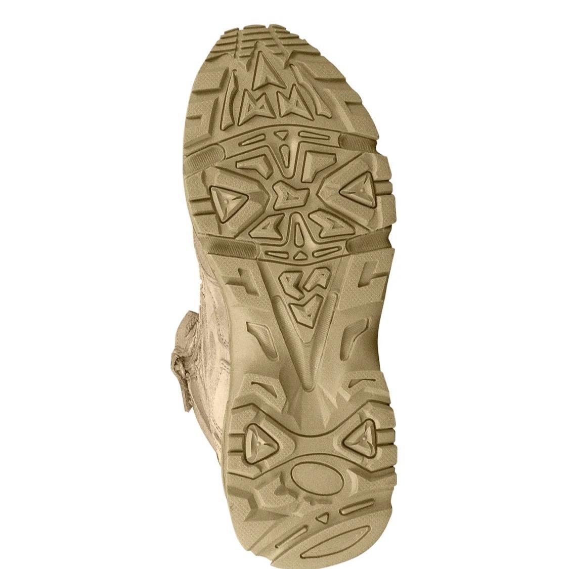 Rothco Forced Entry Deployment Boots With Side Zipper - 8 Inch Comfort Closed Onyx Lace Footwear Walking Shoes