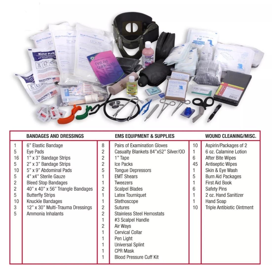 Rothco EMT Medical Trauma Kit Military Trauma Kit Front Line Workers Medical Kit Healthcare Aid