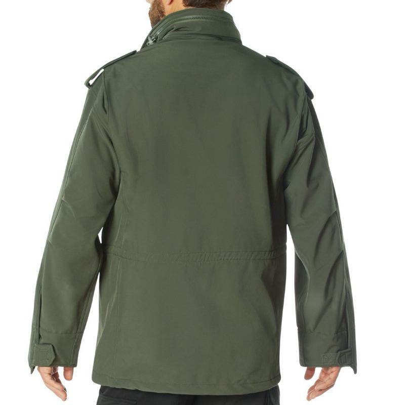 Rothco Soft Shell Tactical M-65 Field Jacket - Colors Olive Drab, Coyote Brown, Black Menswear Coat