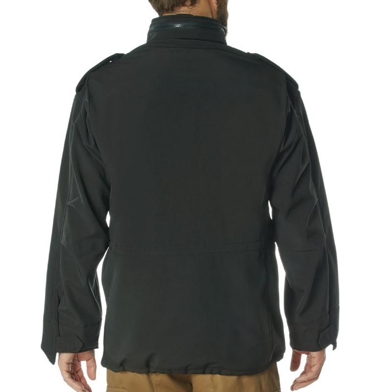 Rothco Soft Shell Tactical M-65 Field Jacket - Colors Coyote Brown, Olive Drab, Black, Menswear Coat