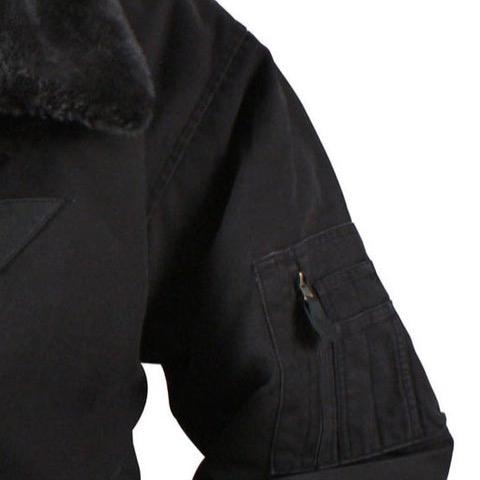 Rothco Vintage B-15A Bomber Jacket Black - Menswear Great Authentic Feel To The Classic 1946 Bomber Jacket