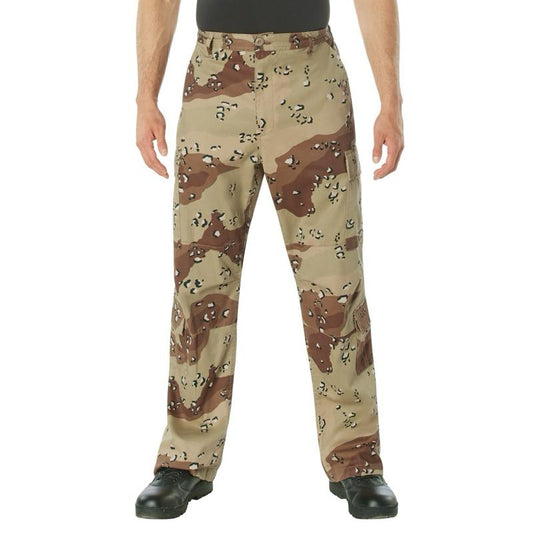 Rothco Men’s Vintage Paratrooper Cargo Fatigue Pants 6 Color Desert Camo - Menswear Cargo Trouser, Men’s Casual Cargo Camouflage Pants