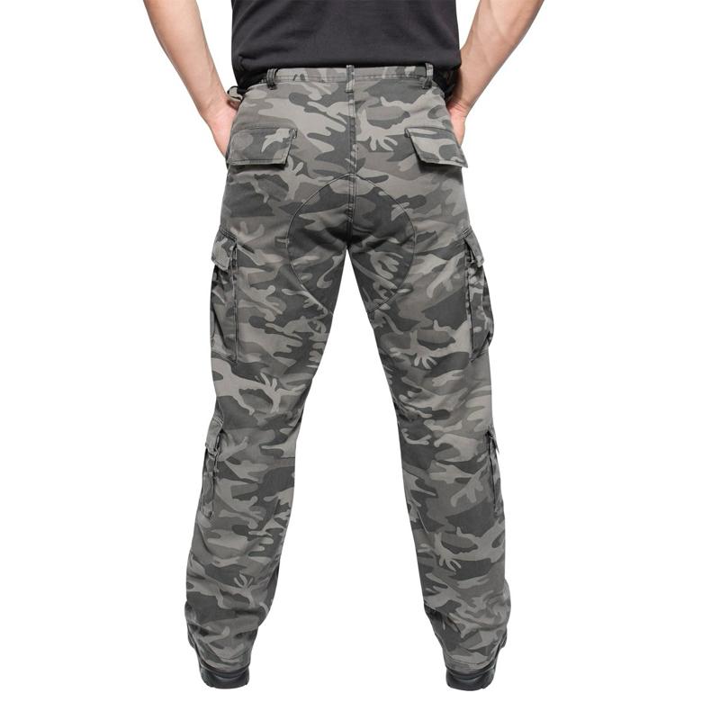Rothco Men’s Vintage Paratrooper Cargo Fatigue Pants Black Camo - Menswear Cargo Trouser, Men’s Casual Cargo Camouflage Pants