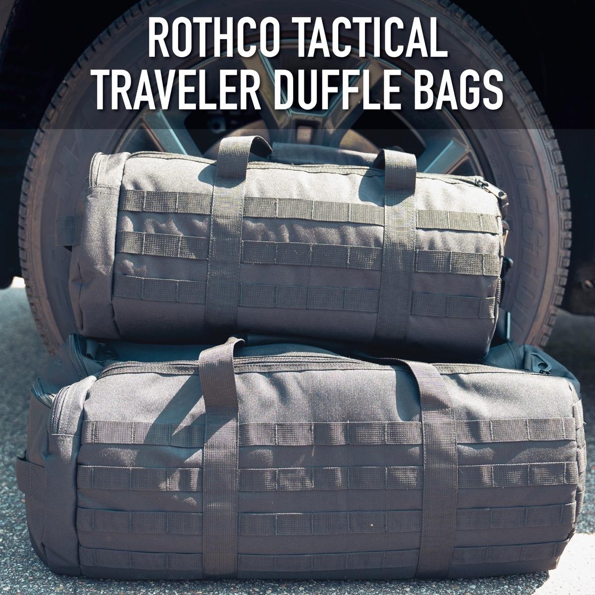 Rothco Tactical Traveler Duffle Bag - Large Capacity - Multiple Colors
