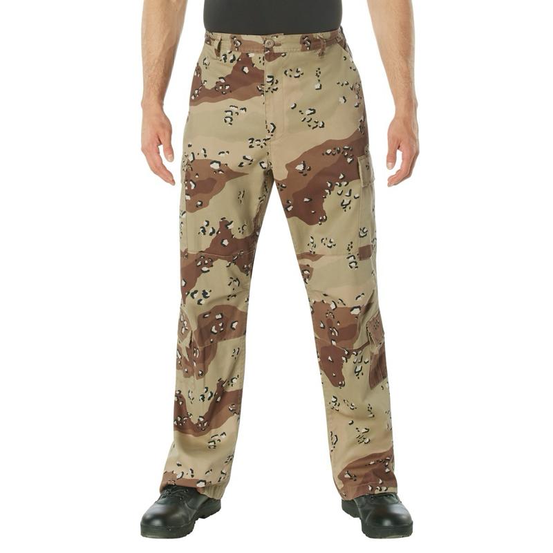 Rothco Men’s Vintage Paratrooper Cargo Fatigue Pants Black Menswear Trouser