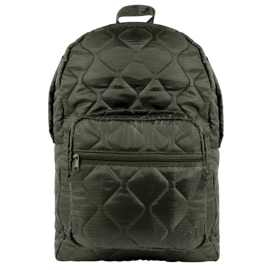 Rothco Lightweight Woobie Backpack with Zipper Closure and Padded Laptop Sleeve Pouch