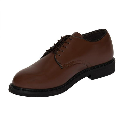 Rothco Brown Uniform Oxford Shoes Boots - Comfort Design Footwear Boot Closed