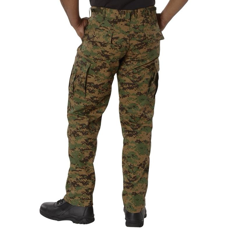 Rothco Digital Camo Tactical BDU Pants Woodland Digital Camo