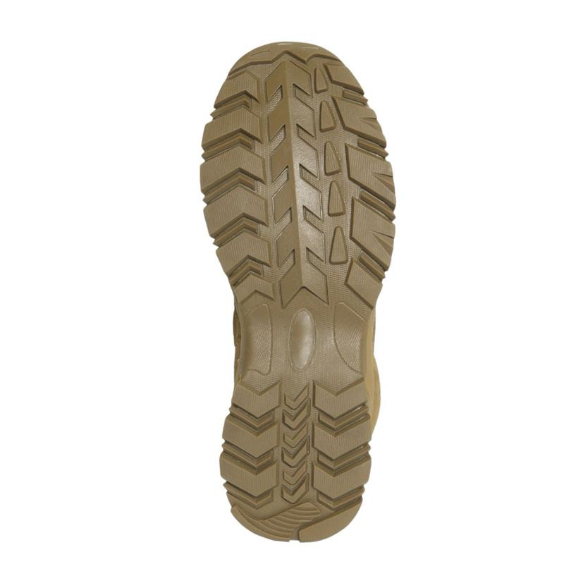 Rothco Forced Entry Composite Toe Boots with Side Zip Coyote Brown, Tactical Boot - 8 Inch