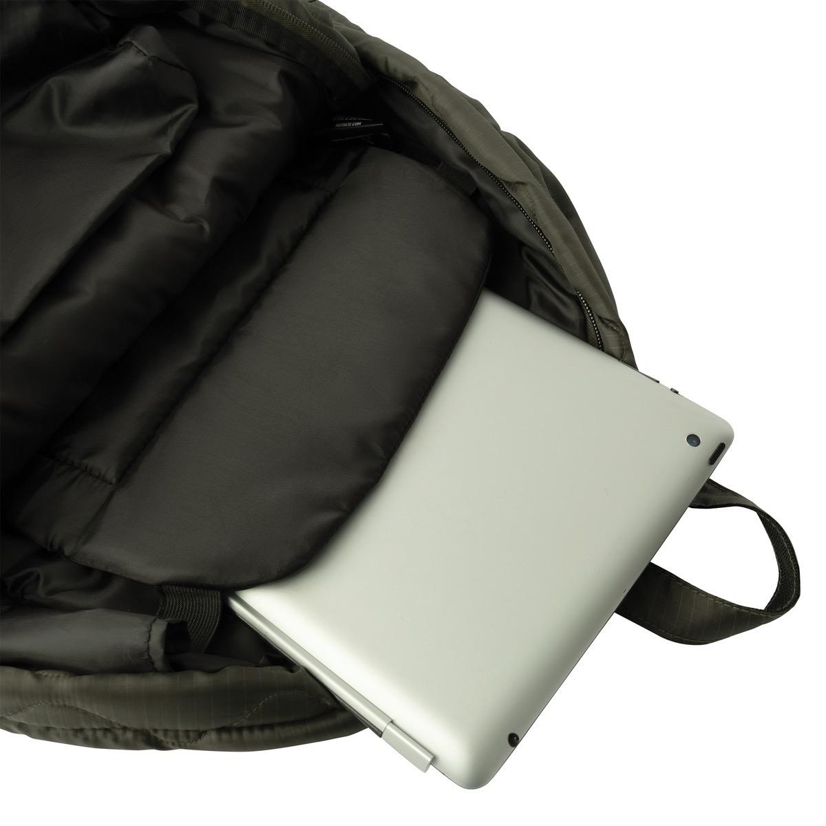 Rothco Lightweight Woobie Backpack with Zipper Closure and Padded Laptop Sleeve Pouch