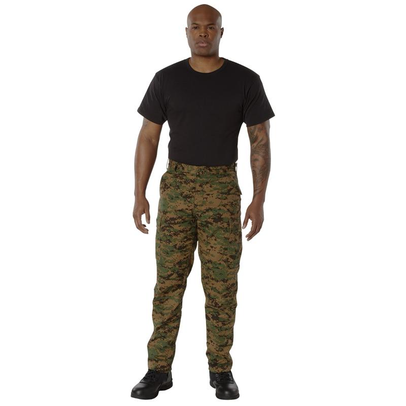 Rothco Digital Camo Tactical BDU Pants Woodland Digital Camo