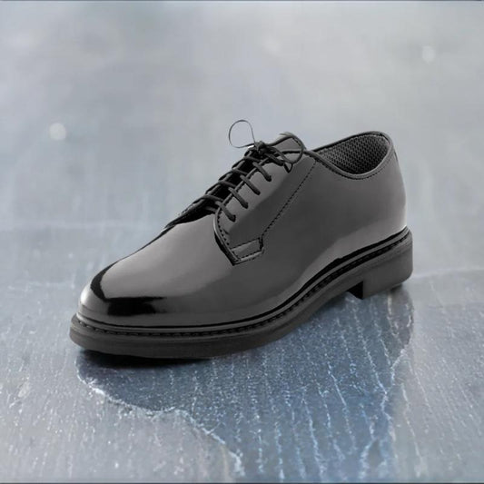 Rothco Uniform Hi-Gloss Oxford Dress Shoe Boots – Formal Comfort Stylish Design Classic Men’s Footwear Boots Women’s Workwear Boot