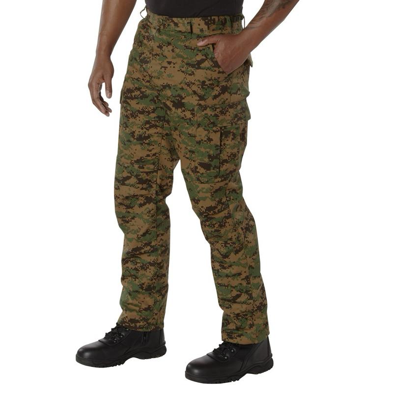 Rothco Digital Camo Tactical BDU Pants Woodland Digital Camo