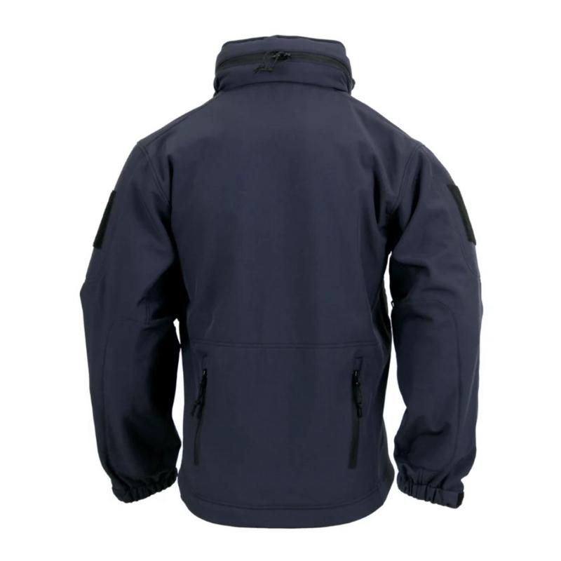 Rothco Men’s Casual Soft Shell Jacket Colors Midnight Navy Blue, Olive Drab, Black, Woodland Camo, Coyote Brown, Gunmetal Grey, - Concealed Carry