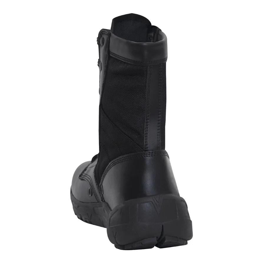 Rothco V-Max Lightweight Tactical Boots 8 Inch - Black, Coyote Brown, Desert Sand, Removable Insole, Padded Collar - Comfort Footwear Boot