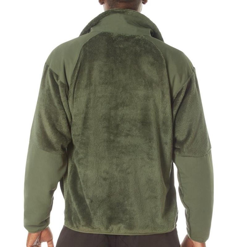 Rothco Generation III Level 3 ECWCS Fleece Jacket - Olive Drab, 100% Nylon, 4 Pockets, Collared Neck, Rugged Material, Suitable for Cold Weather - Zipper, Outdoor, Soft, Coats, Shell, Mesh, Elastic, Clothes, Breathable
