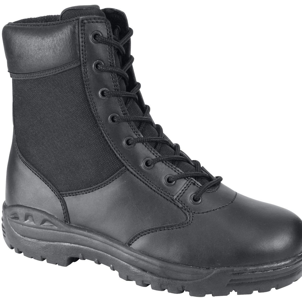 Rothco Forced Entry Security Boots 8 Inch Black - Steel Shank ISO Certified Workwear Boot