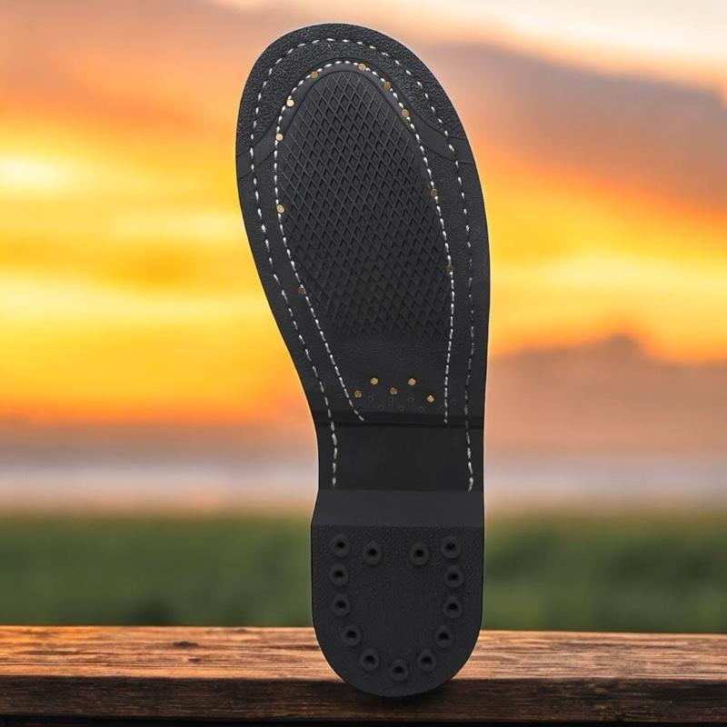 Rothco Leather Jump Boots - 10 Inch Black Boot, Cushioned Insole, Oil-Resistant Beveled Outsole, Steel Shank, 12-Eyelet Lace System, Boot