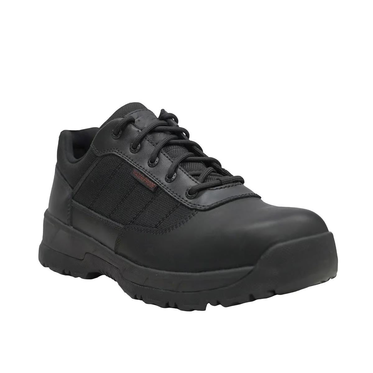 Rothco Guardian Composite Toe Tactical Shoe Boots 4 Inch - Black, Waterproof, Comfort Lock Fatigue Defense System - Footwear Boot Leather Worker Workwear Boot