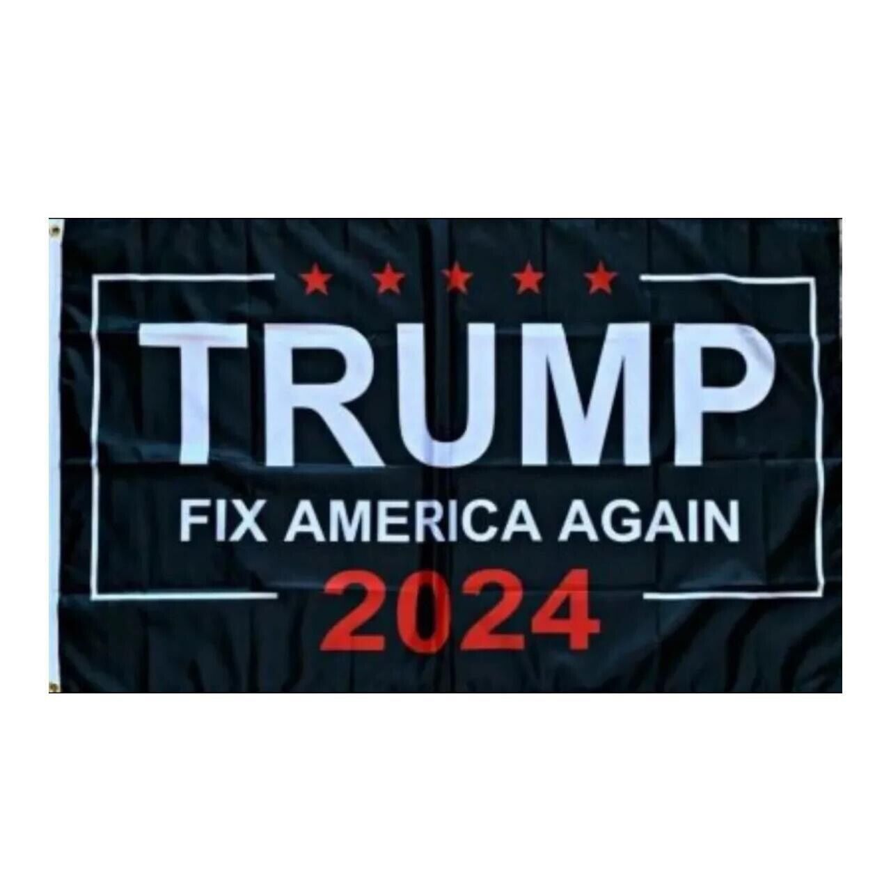 Trump 2024 Fix America Again Flag 3x5 Ft Outdoor Fade Resistant