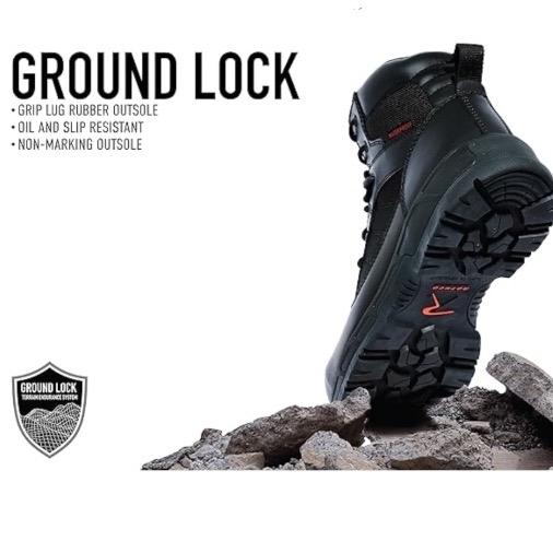 ROTHCO Guardian 6 Inch Tactical Boots Black - Men’s Comfortable Footwear Boot