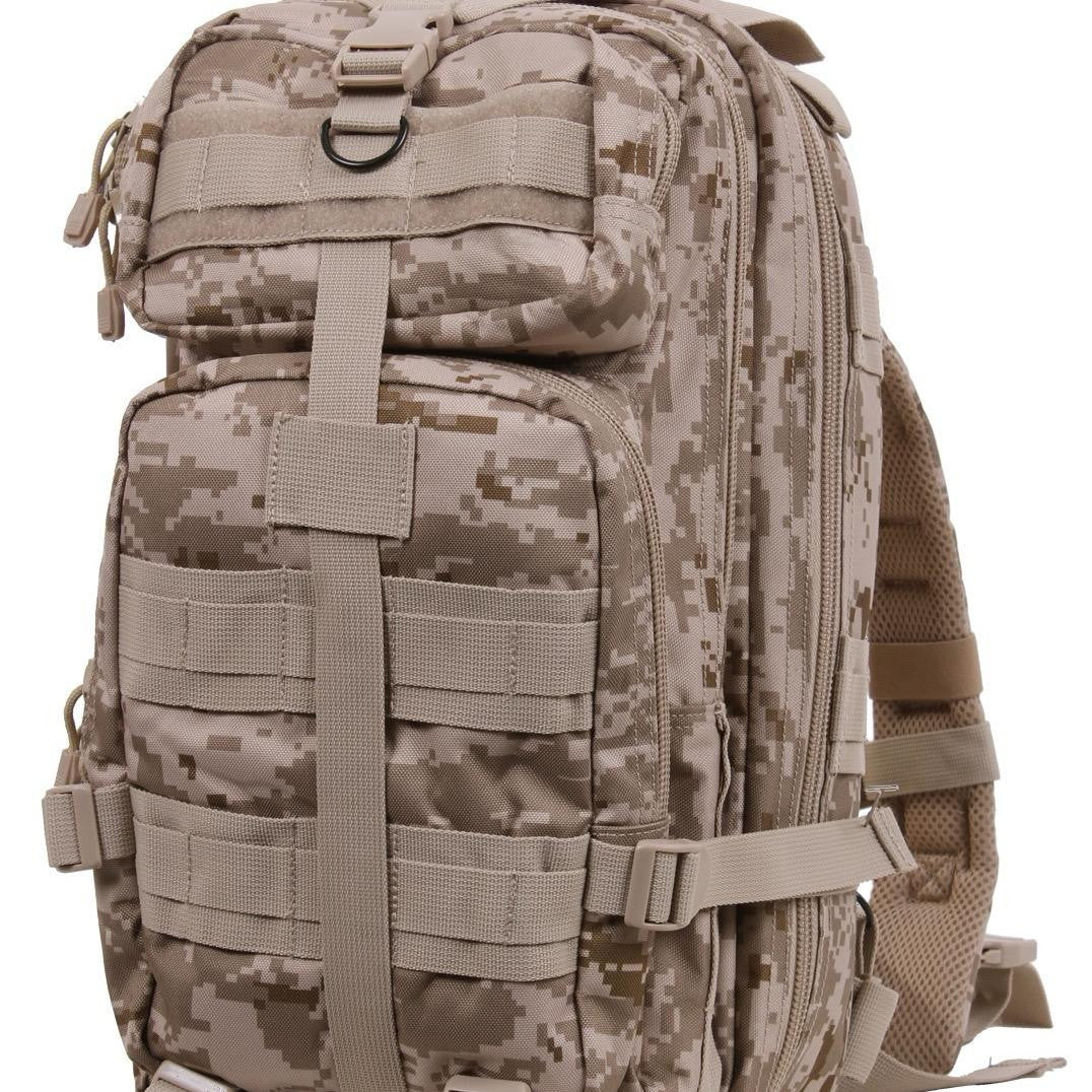 ROTHCO Medium Transport Pack Backpack - 25L Capacity and 3 Zippered