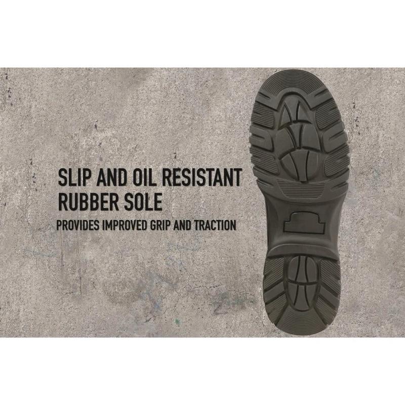 Rothco Forced Entry 6 Inch Composite Toe Boots Chelsea Work Boot Adult Black Comfort Footwear WorkWear Boot