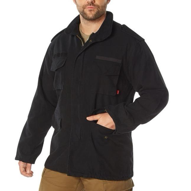 Rothco Men’s Vintage M-65 Field Jacket - Olive Drab Menswear Casual Jackets