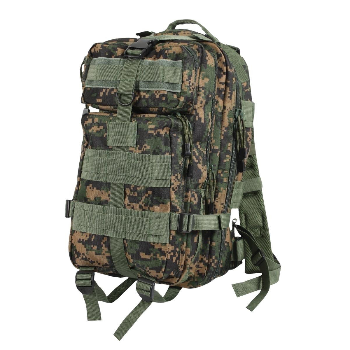 ROTHCO Medium Transport Pack Backpack - 25L Capacity and 3 Zippered