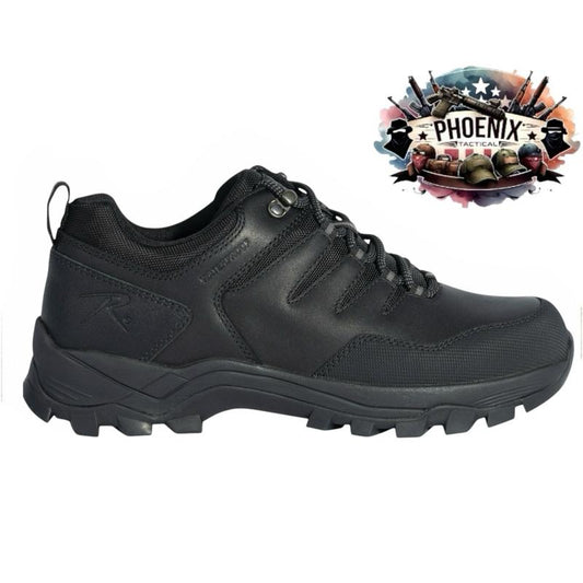 Rothco Scout 4 Inch All Terrain Hybrid Tactical Boots Shoe - Black Boot Waterproof, TAA Compliant, Lightweight Design Comfort Footwear Workwear Boot