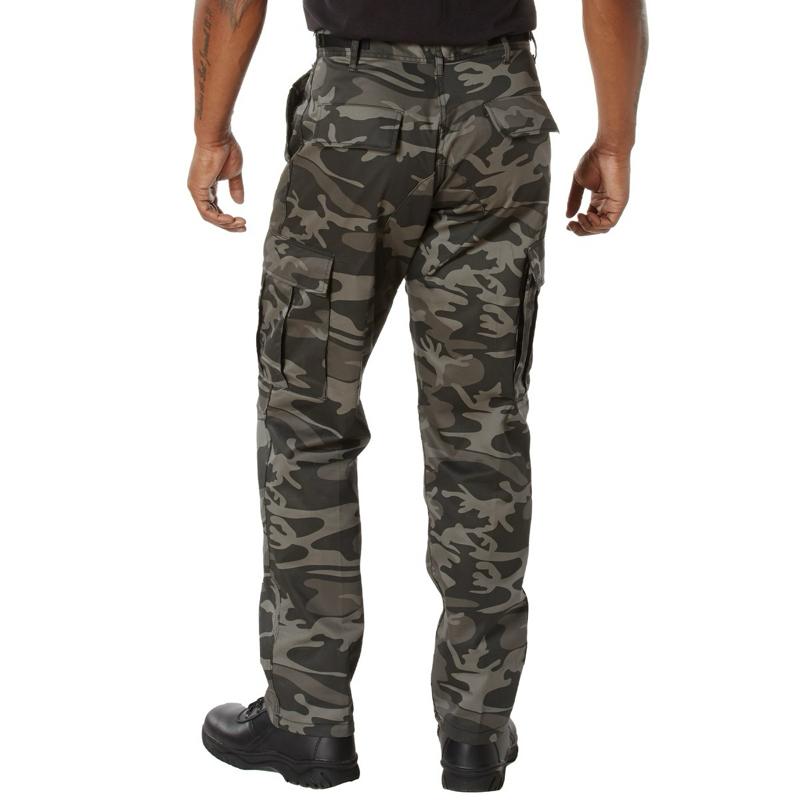 Rothco Color Camo Tactical BDU Pants Red Camo, Menswear Cargo Camouflage BDU Pants Unisex Camo BDU Cargo Pants