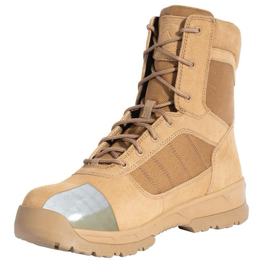 Rothco Guardian Coyote Brown Composite Toe 8 Inch Tactical Boots - Men’s Frontline Tactical Boot