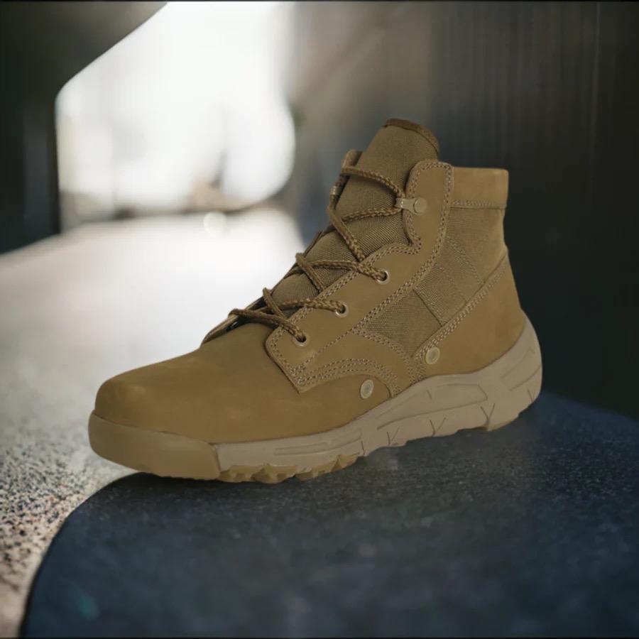 ROTHCO V-Max Lightweight Tactical Boots 6 Inch - Coyote Brow Hiking Tactical Boot - Walking Shoes, Boy Comfort Footwear Design