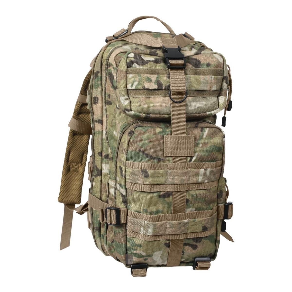 ROTHCO Medium Transport Pack Backpack - 25L Capacity and 3 Zippered