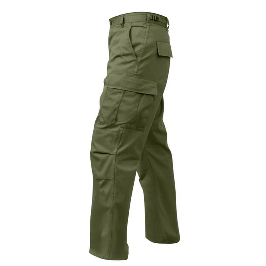 Rothco Tactical BDU Pants - Women’s BDU Cargo Pants, Unisex BDU Cargo Pants, Men’s Tactical BDU Pants Adjustable Waist Tabs