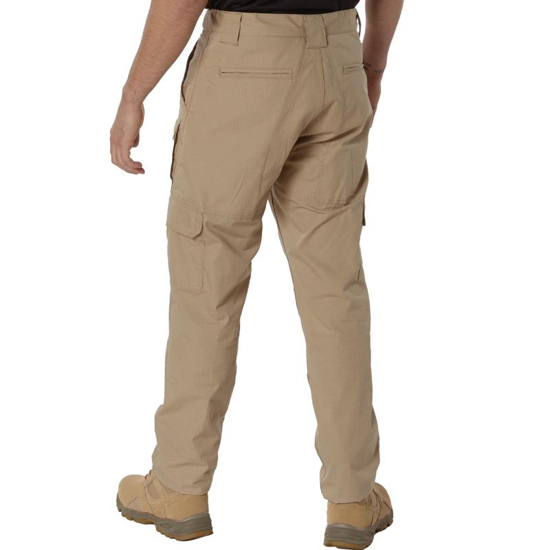 Rothco Tactical Duty Pants - Durable Poly/Cotton Rip-Stop Material, Stain Resistant, 8 Multi-Functional Utility Pockets, Zipper Closure, 32” inseam Mens Trouser