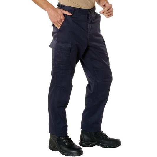 Rothco Tactical BDU Cargo Pants - Unisex Straight Leg, High Capacity Pockets - Multiple Sizes and Colors - Casual Cargo Trousers