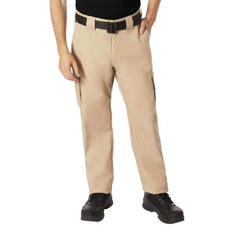 Rothco Tactical Extraction Pants -  Black, Khaki, Midnight Navy Blue, Menswear Cargo Trousers