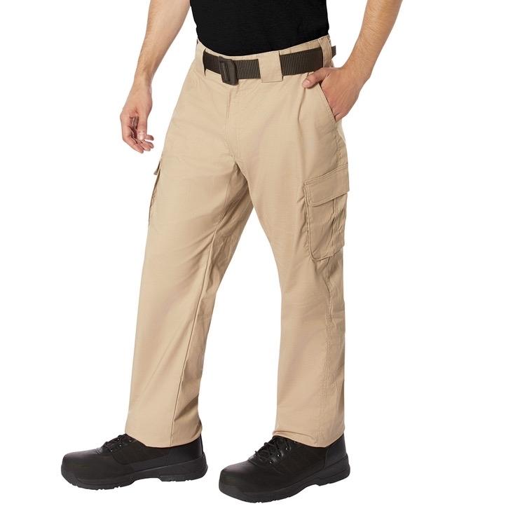 Rothco Tactical Extraction Pants -  Black, Khaki, Midnight Navy Blue, Menswear Cargo Trousers