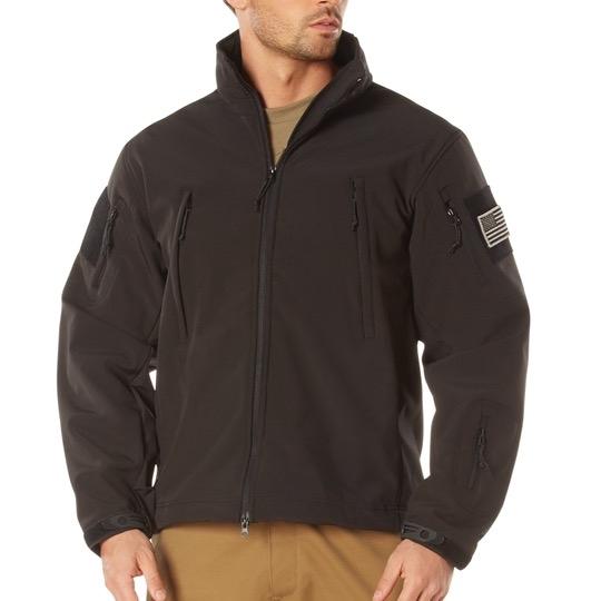 Rothco Special Ops Soft Shell Jacket Black