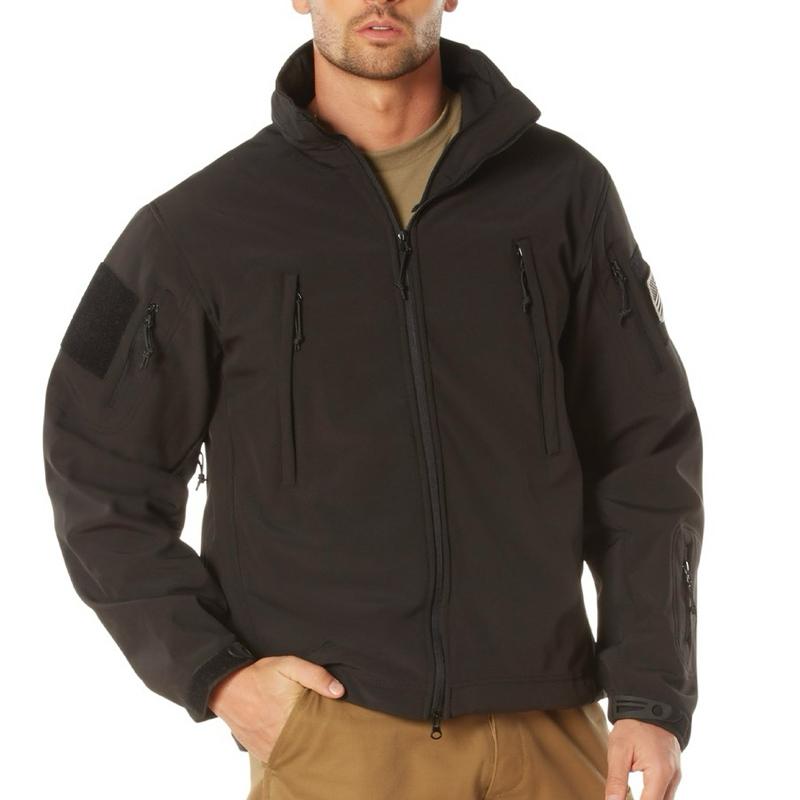 Rothco Special Ops Soft Shell Jacket Black