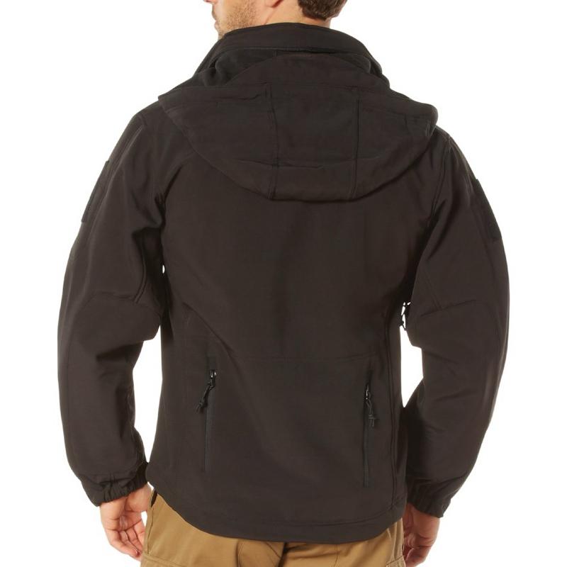 Rothco Special Ops Soft Shell Jacket Black
