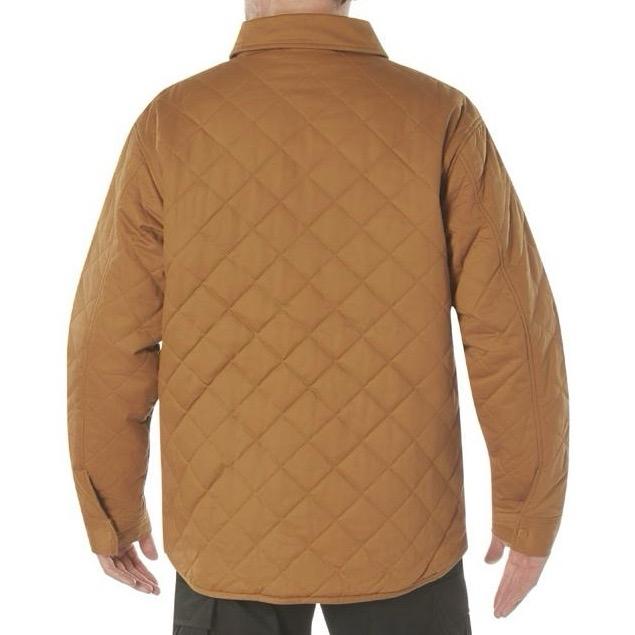 Rothco Men’s Diamond Quilted Cotton Jacket Midnight Navy Blue - Long Sleeve Menswear Jacket