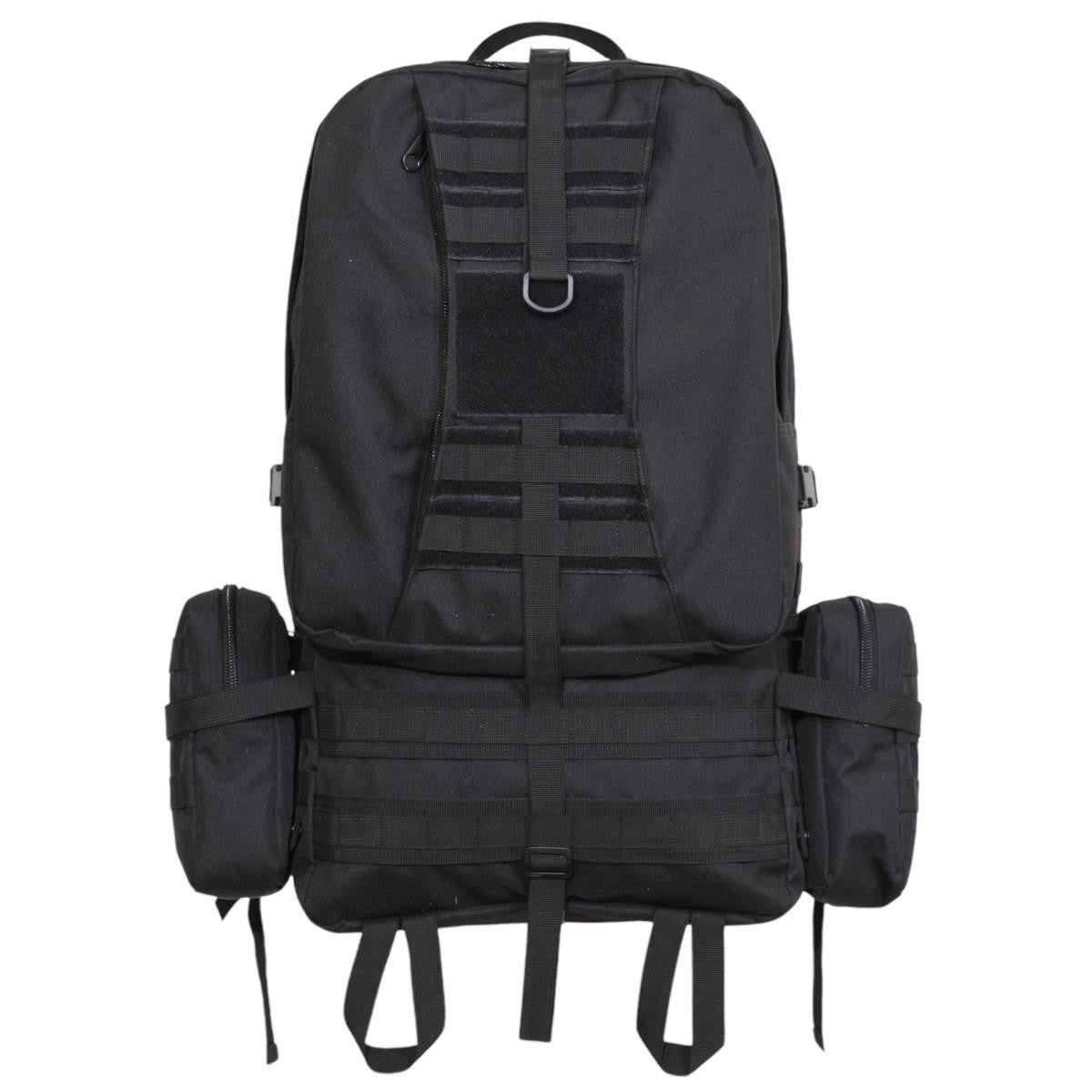 Rothco Global Assault Pack - Black, Olive Drab, Coyote Brown - Hiking, Camping,